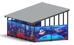 Теневой навес (Космопорт. Космос) - МФ 71.6.4-08, фото 2