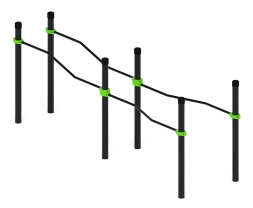 Воркаут ЛОВ 89 зеленый ВТ 101.17-02, фото 3