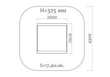 Песочница 050042.21 для детской площадки Песочница 050042.21 для детской площадки