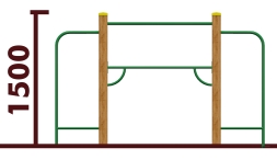 Рукоход 09002 для детской спортивной площадки, фото 2