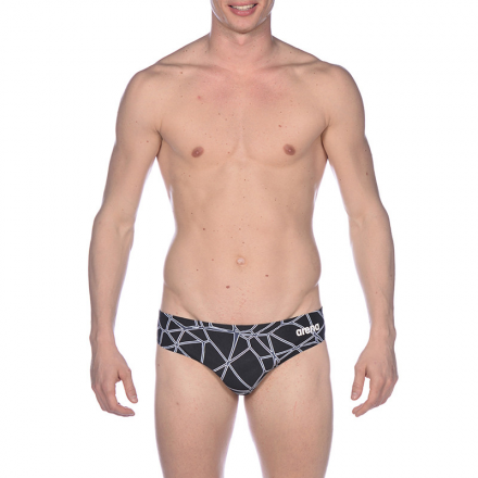 Плавки &quot;ARENA Carbonics Pro Brief&quot;, арт.002391-505, р.75 (рос.44), 100% полиэстер, черно-белый, фото 1