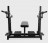 BRONZE GYM AL-320 Скамья для жима пауэрлифтерская