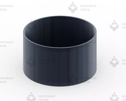 Вазон «Круглый» металлический тип-1, фото 1