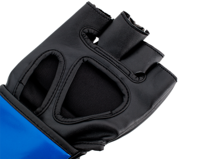 (UFC Перчатки MMA для грэпплинга 5 унций синие S/M), фото 3