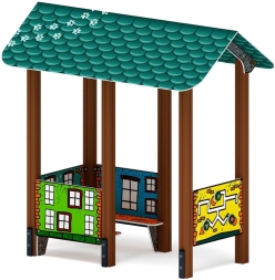 Домик средний 1 (Город) МФ 10.01.05-01, фото 4