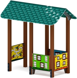 Домик средний 1 (Город) МФ 10.01.05-01, фото 1