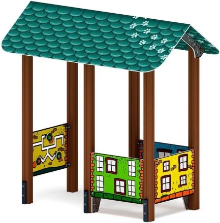 Домик средний 1 (Город) МФ 10.01.05-01, фото 1