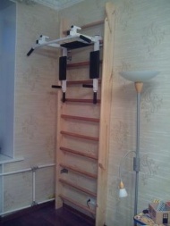 Шведская стенка деревянная EffectSport  ДСБ-ТФ 260х80, фото 15