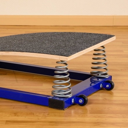 Мостик гимнастический ZSO, подкидной гнутый (металл), фото 2