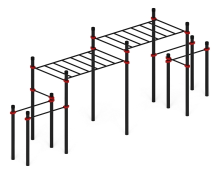 Воркаут 89 красный ВТ 11.26-01, фото 4