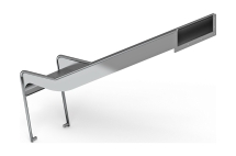 Горка из нержавеющей стали приставная 1200 SNP 1200.470-02 Горка из нержавеющей стали приставная 1200 SNP 1200.470-02