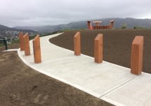 Декоративные столбики ограждения