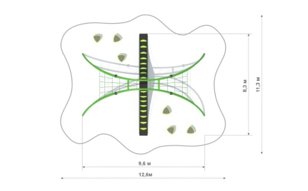 FUN-terra Детский спортивный комплекс ГТ-02, фото 5