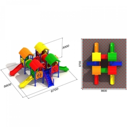 Детская площадка Фокус 3.1, фото 3 Детская площадка Фокус 3.1, фото 3