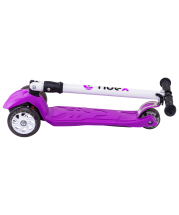 Самокат 3-колесный Smart 3D, 120/80 мм, фиолетовый