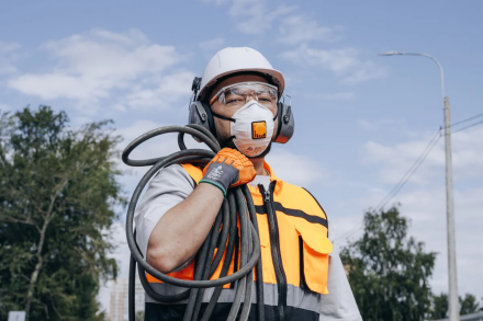 Респиратор с клапаном Jeta Safety FFP2 NR D, чашеобразный, 10 шт JM-8622, фото 6