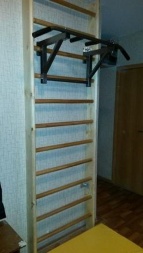 Шведская стенка деревянная EffectSport  ДСБ-ТФ 280х80, фото 6