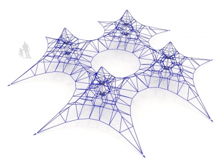 Игровая сетка серия &quot;Звезда&quot; ИС 4Х4 Д16, фото 1