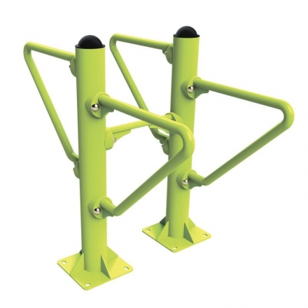 Fix-1704 Уличный тренажер Брусья двусторонние разноуровневые Zavodsporta, фото 1