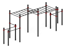 Воркаут 108 красный ВТ 12.26-01