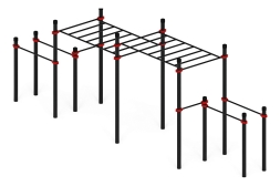 Воркаут 108 красный ВТ 12.26-01, фото 2 Воркаут 108 красный ВТ 12.26-01, фото 2