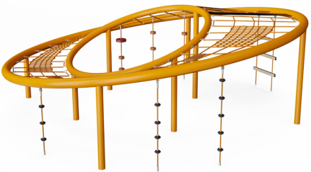 Канатная конструкция &quot;Супер Фрисби&quot;, фото 2