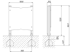 Развивающий элемент Азбука М1 РЭ005 для детской площадки, фото 3 Развивающий элемент Азбука М1 РЭ005 для детской площадки, фото 3