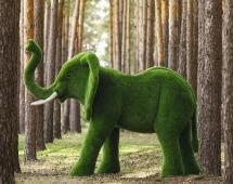 Топиари слон Барон - газон Eco Топиари слон Барон - газон Eco