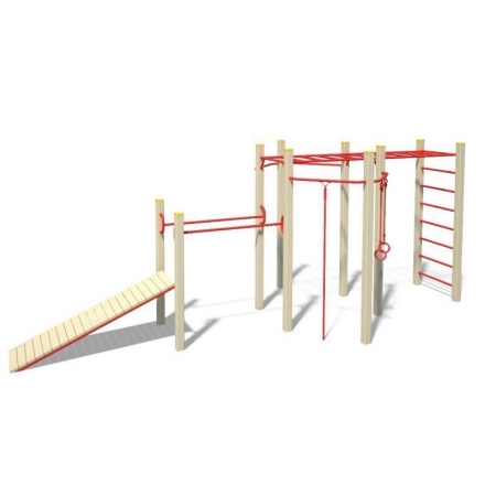 Гимнастический комплекс &quot;Растишка&quot; S713 , фото 1