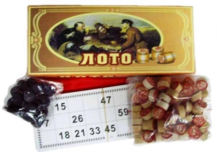 Лото в картонной коробке W9070, фото 1