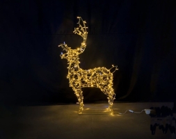 Световая фигура Олень стилизованный большой d001, фото 4