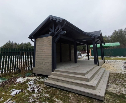 Летняя кухня ТЕПЛЫЙ ДВОР, фото 8