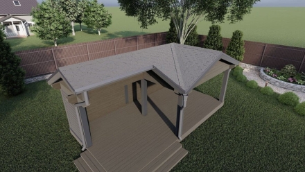 Летняя кухня ТЕПЛЫЙ ДВОР, фото 9