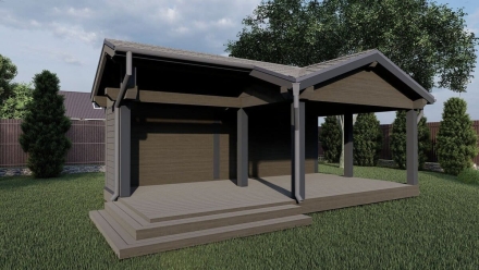 Летняя кухня ТЕПЛЫЙ ДВОР, фото 3