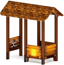 Домик средний 1 (Эко) МФ 10.01.05-02, фото 4