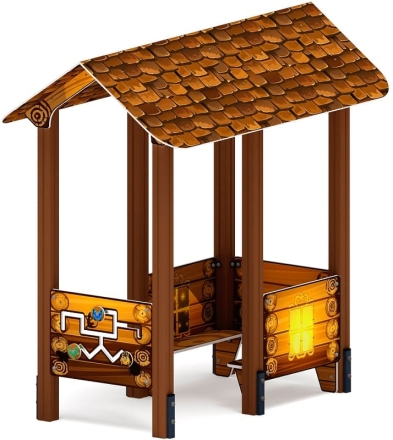 Домик средний 1 (Эко) МФ 10.01.05-02, фото 3