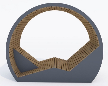 Скамейка TORUDA 3, фото 1