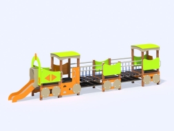 МФ 4.042 Паровоз с вагонами, фото 4
