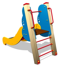 Детская горка Волна Г048 H=650 для игровых площадок, фото 2 Детская горка Волна Г048 H=650 для игровых площадок, фото 2