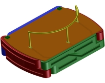 Песочница Форт с крышкой для детской площадки Песочница Форт с крышкой для детской площадки