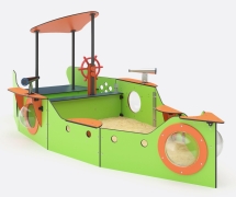 Песочный дворик Кораблик BB-08.05 для детской площадки Песочный дворик Кораблик BB-08.05 для детской площадки