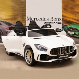 Электромобиль Mercedes-Benz GT R HL289 4WD белый, фото 6