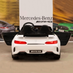 Электромобиль Mercedes-Benz GT R HL289 4WD белый, фото 5