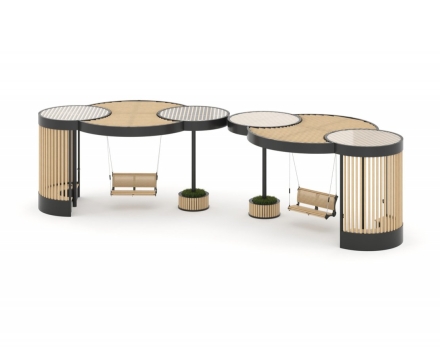 КОНСТРУКЦИЯ ДЛЯ УЛИЧНЫХ ПЛОЩАДОК PERGOLA «PR-00.02-02», фото 1