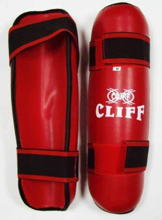 Защита голени (DX) р.L красная, фото 1