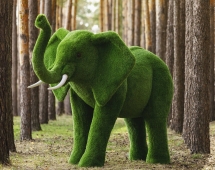 Топиари слон Барон - газон Premium Топиари слон Барон - газон Premium