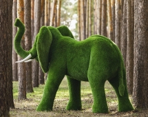 Топиари слон Барон - газон Premium Топиари слон Барон - газон Premium