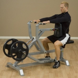 Тяга с упором в грудь Body-Solid LVSR на свободном весе, фото 2