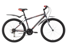 Велосипед Stark'17 Respect 26.1 RV серо-красный 16&quot;