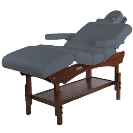 Стационарный массажный стол Vision Essense Deluxe Синий агат (Agate blue), фото 1